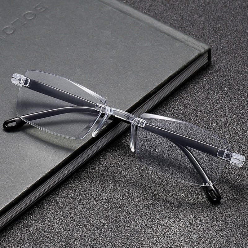 Anti-blue Progressive Far And Near Dual-Use Reading Glass