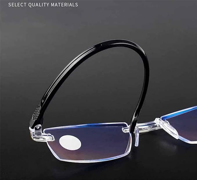 Anti-blue Progressive Far And Near Dual-Use Reading Glass
