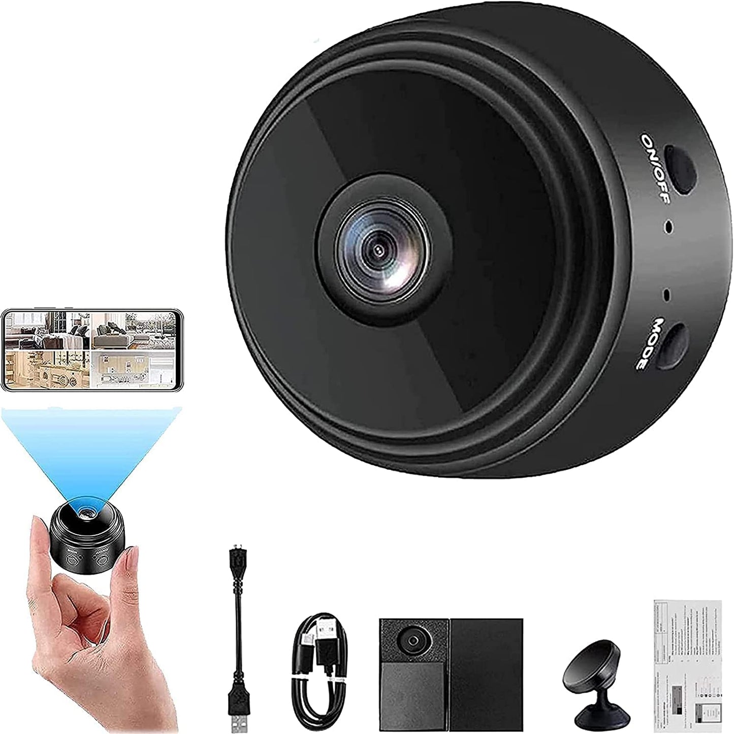 Magnetic HD Mini Camera